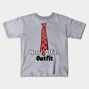 Home Office Outfit Shirt 2020 Corona Festival Tie Beer Kids T-Shirt